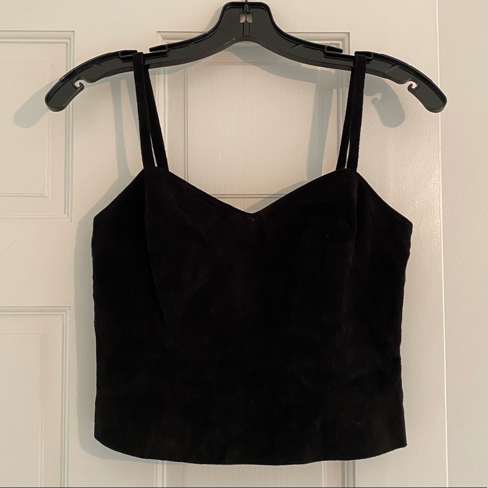 Leather Tank Top